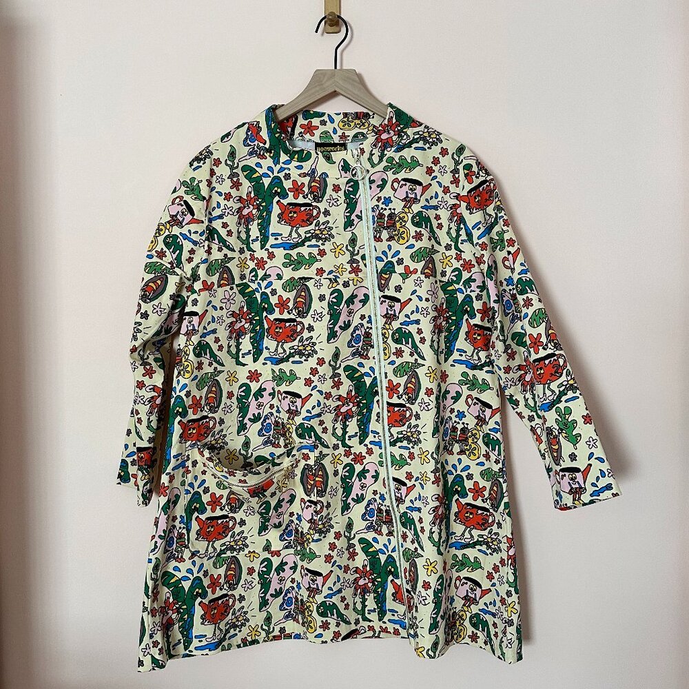 Nooworks Art Teacher Dress in Bug Out NWOT 3X